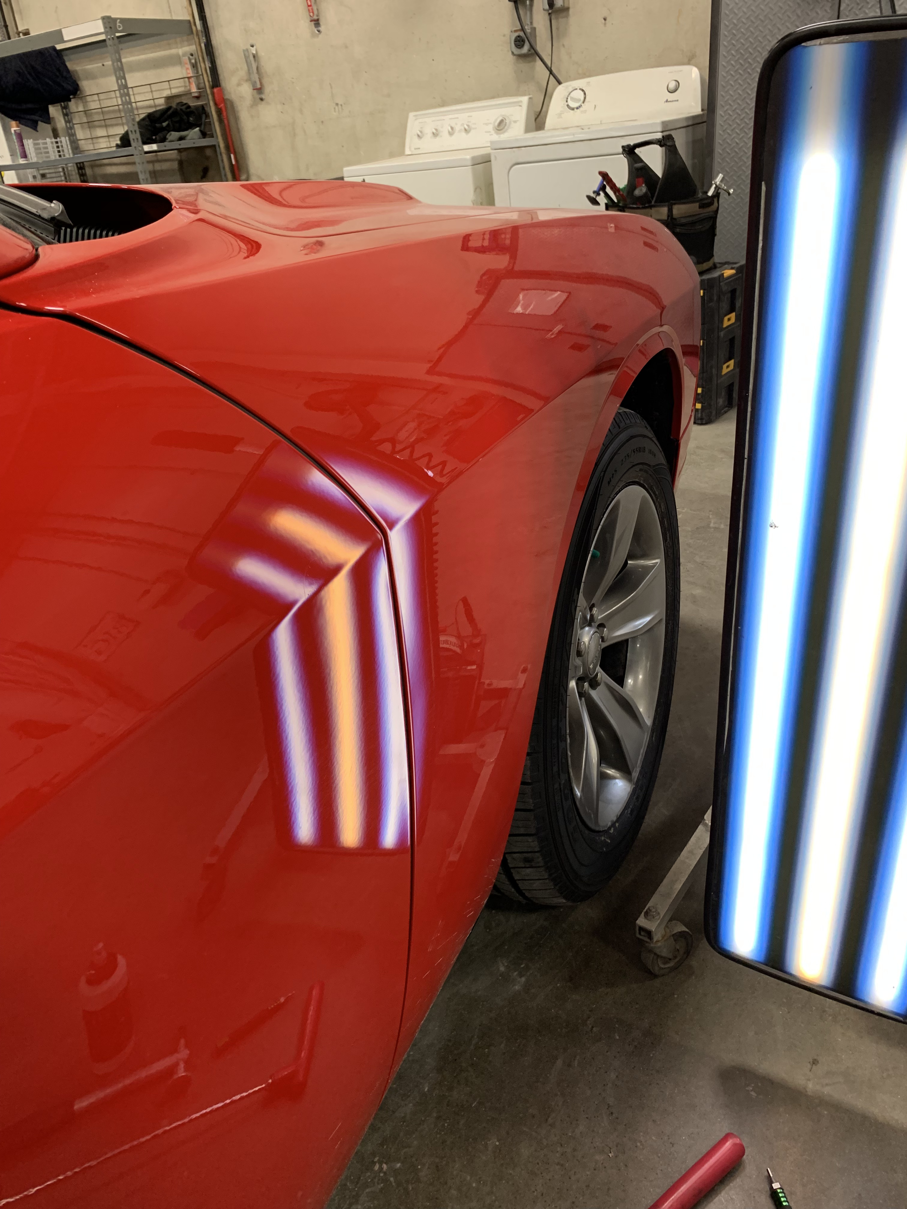 challenger completely free of dents